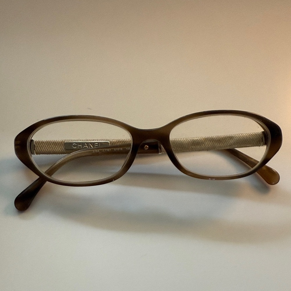 CHANEL Women's Glasses in Rich Brown